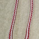 Neckline for Gangline Red/White no snaps  CLEARANCE