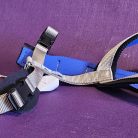 Tracking Harness Fitted (TP) Neoprene padding Silver 27 Neck  CLEARANCE