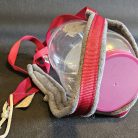 Recreation Harness Red polar fleece padding 32" neck x 34" tail   grey padding CLEARANCE