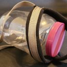 Recreation Harness Silver polar fleece padding 26" neck x 29" tail   CLEARANCE