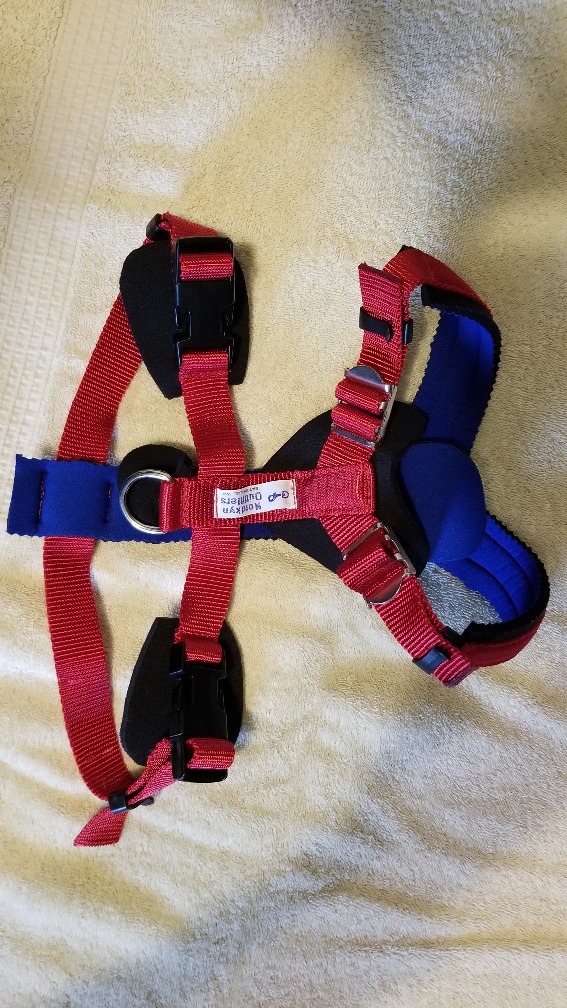 Pet harness with adjustable straps