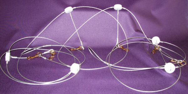Complex wire structure with loops