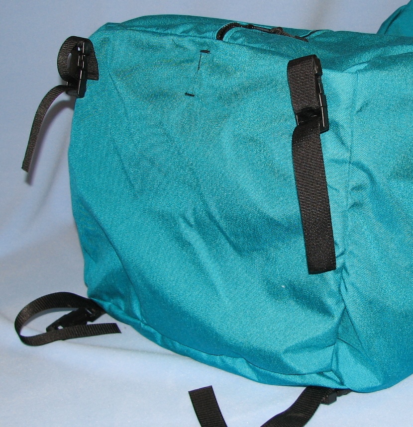Durable outdoor bag with buckles