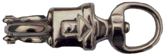 Metal swivel hook clip