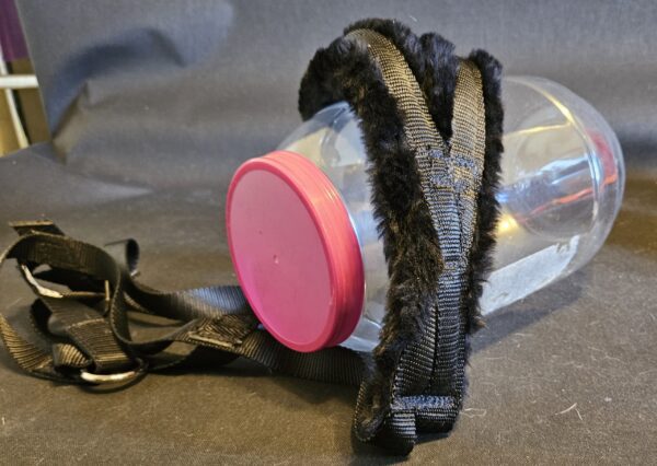Freight Harness Black super plush padding neck 18 x 23 rear CLEARANCE