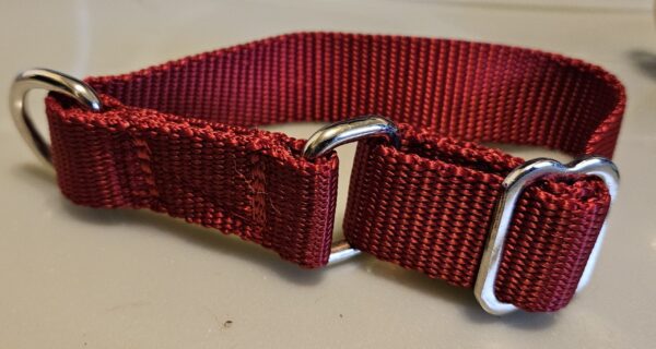 Collar – Klondike 1″ Red Small CLEARANCE