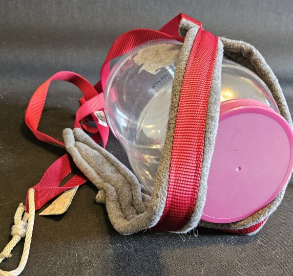 Recreation Harness Red polar fleece padding 32″ neck x 34″ tail grey padding CLEARANCE