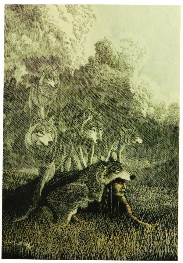 NOTECARD The Seeker by Keith Powell