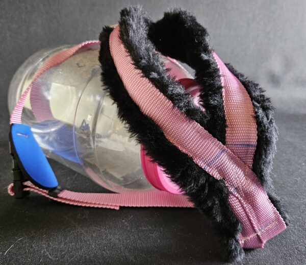 Skijoring/Sledding/Canicross Harness Super Plush padding Rose 18 Neck CLEARANCE